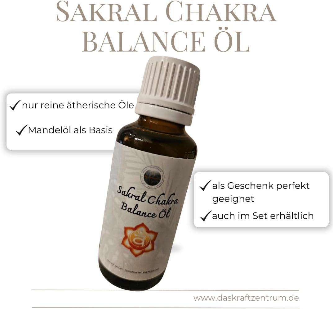 Chakra Balance Öl (7 x 30 ml, 7er Set Chakra Balance Öl)