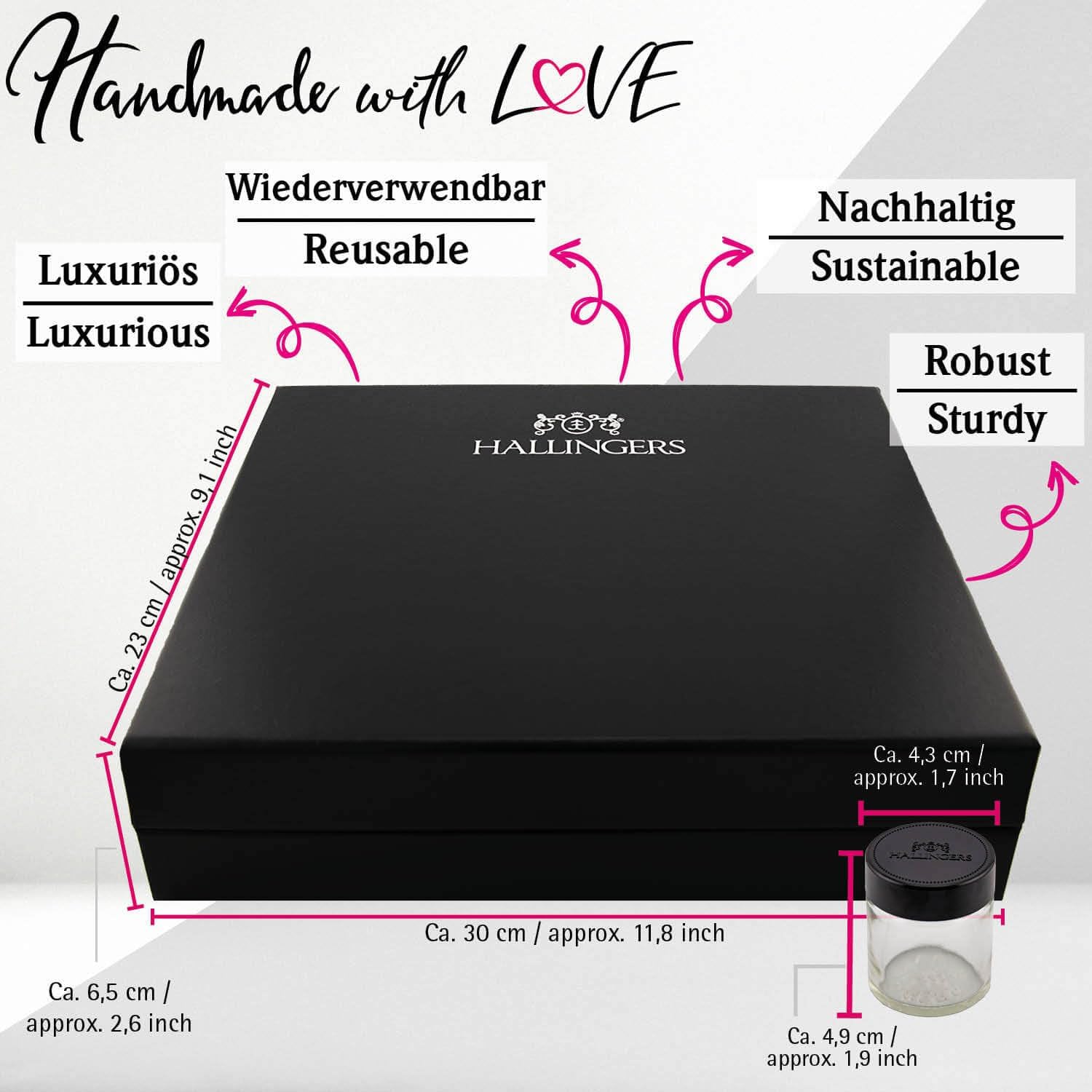 Hallingers Räucherwerk-Set für das ganze Jahr - 12er Premium Räucherwerk als Geschenk-Set zum Räuchern (Set) - Muttertagsgeschenk & Geschenkideen zum Vatertag | Glückwunsch Jahrestag Freundschaft Gene