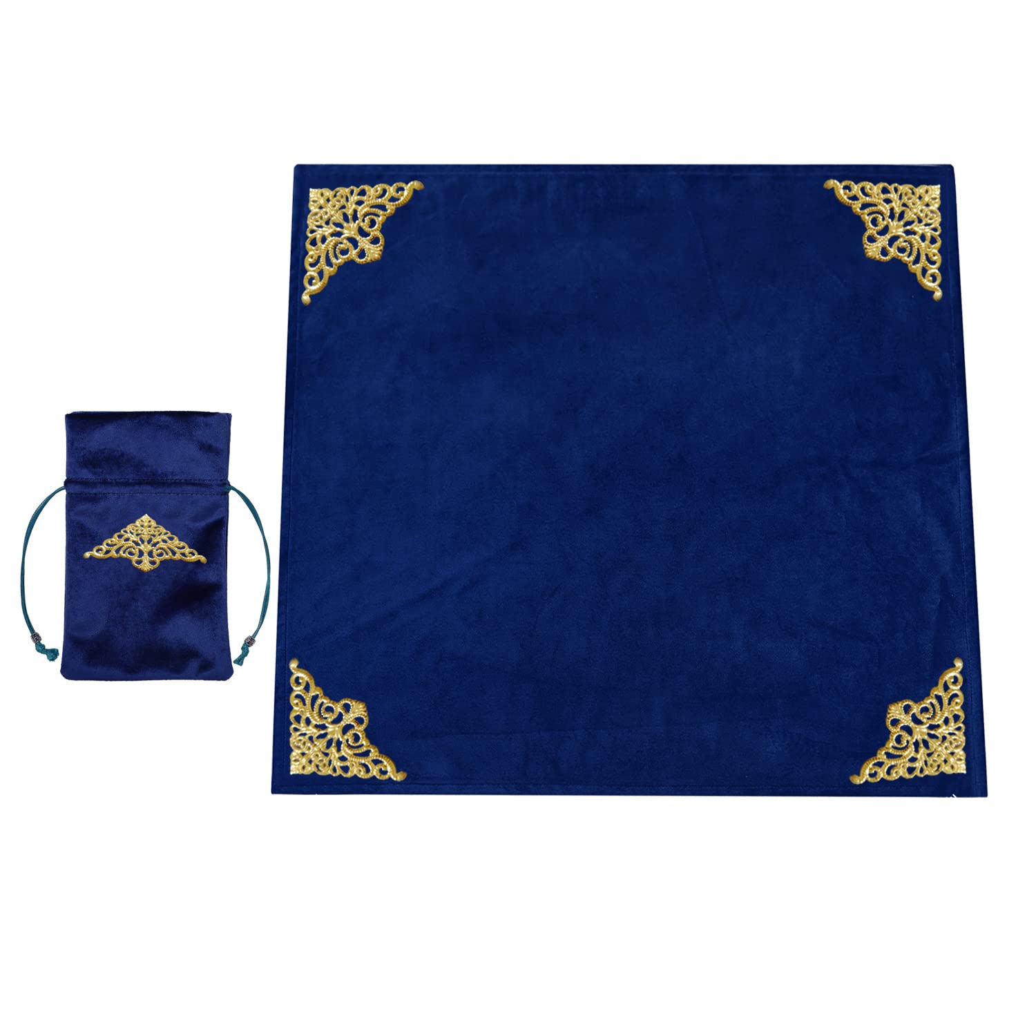 BLESSUME Tarot Tischdecke mit Tarot Tasche
