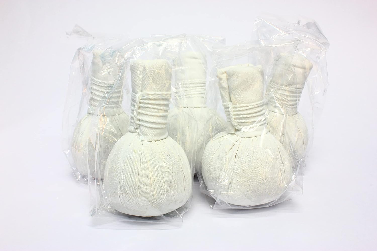5 x Thai Spa Herbal Compress Massage Ball Therapy (Luk Pra Kob) Product from Thailand