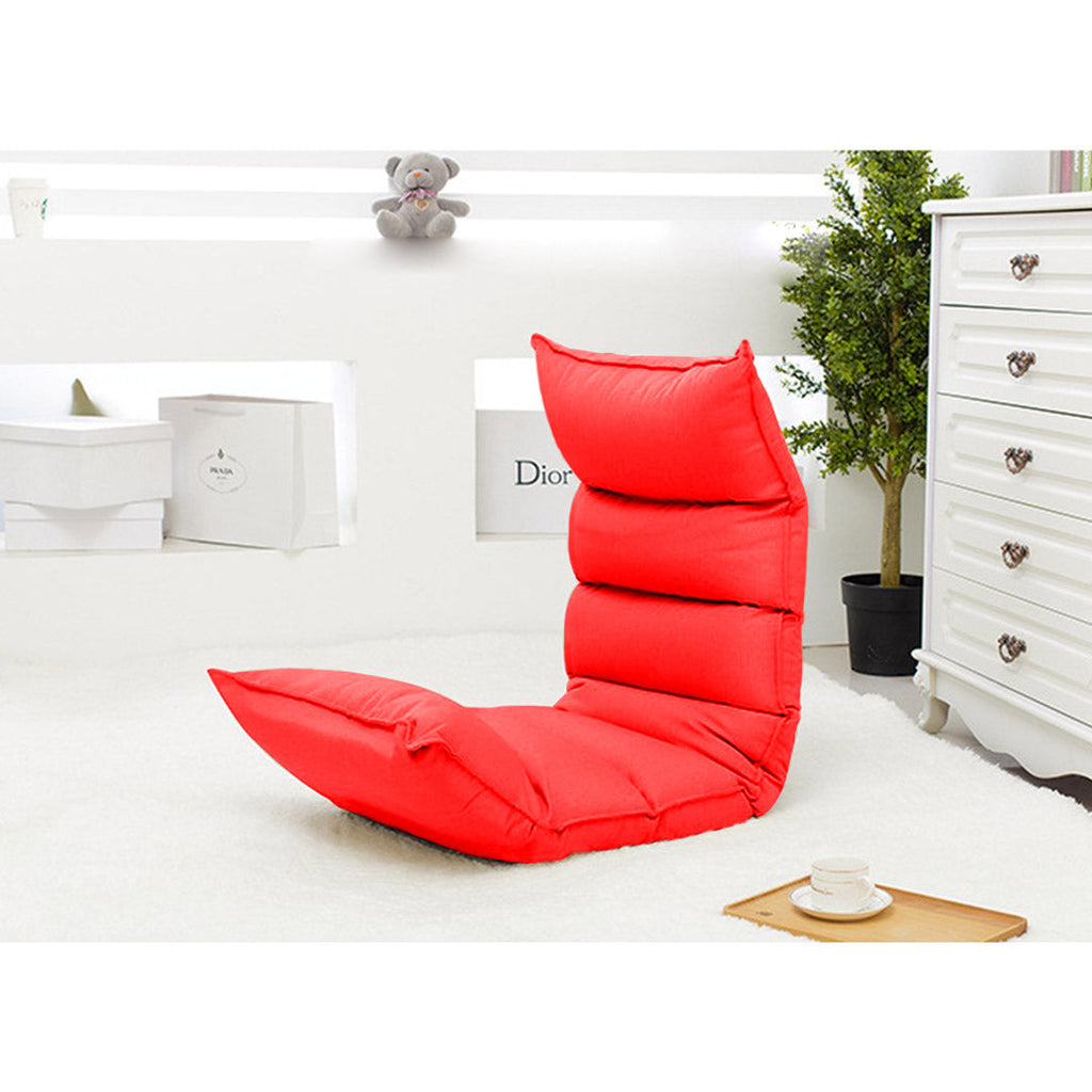 Chair Recliner Lazy Couch Red