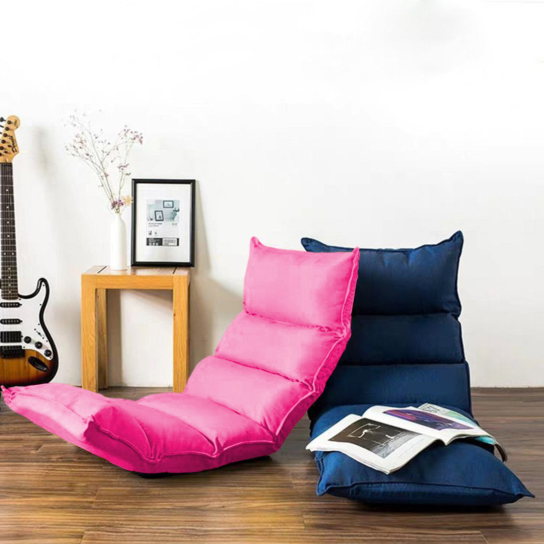 2X Foldable Floor Sofa