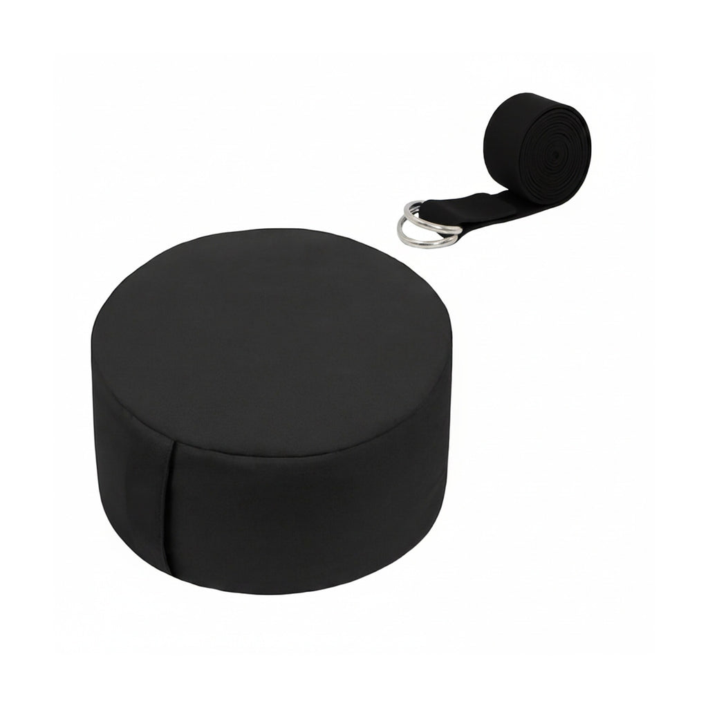 Meditationskis<wbr/>sen Zafu Achtsamkeitski<wbr/>ssen Yogakissen Zafu-Set mit Yogagurt