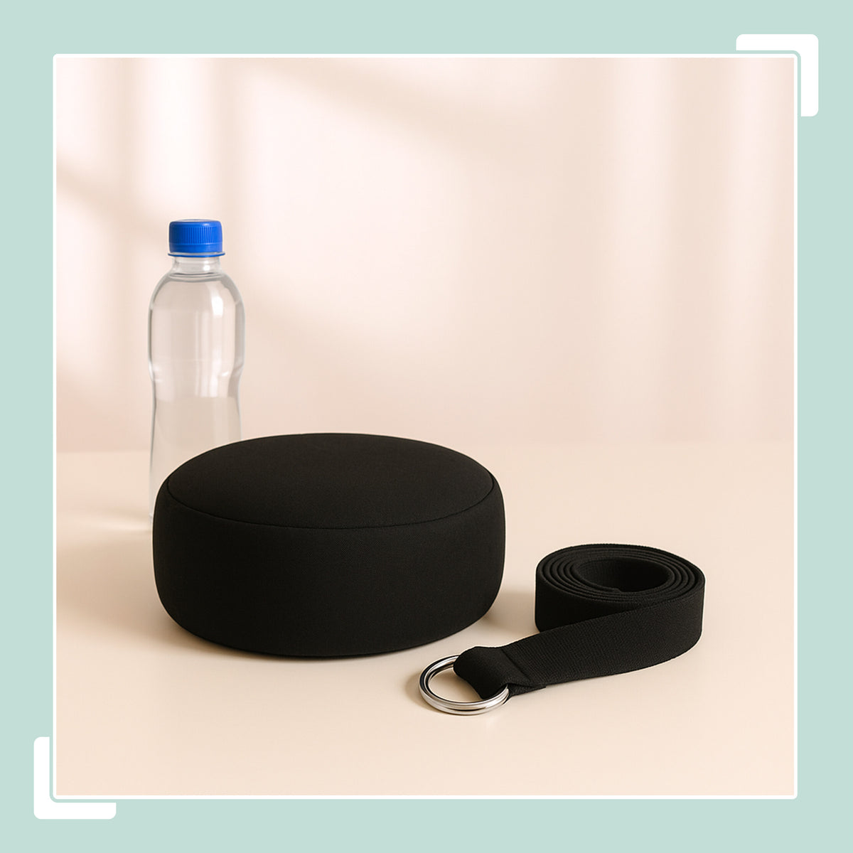 Meditationskis<wbr/>sen Zafu Achtsamkeitski<wbr/>ssen Yogakissen Zafu-Set mit Yogagurt
