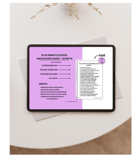 Guided Meditation Audio and Scripts