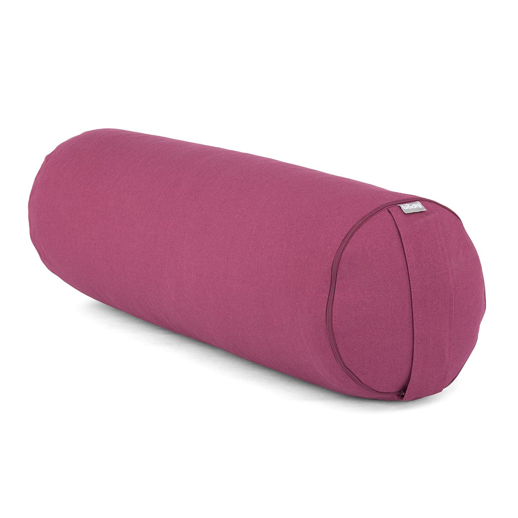 Yoga Bolster BASIC schwarz | Dinkelhülsen