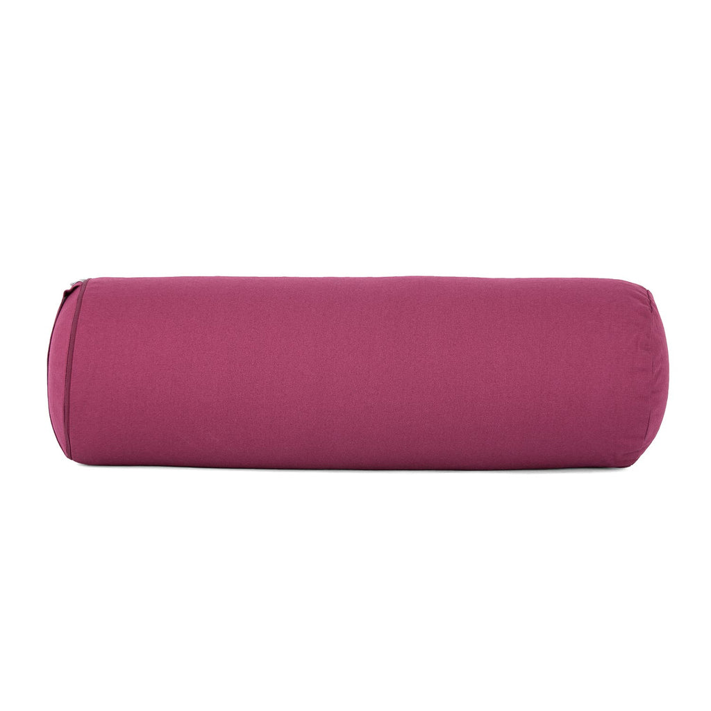 Yoga Bolster BASIC schwarz | Dinkelhülsen