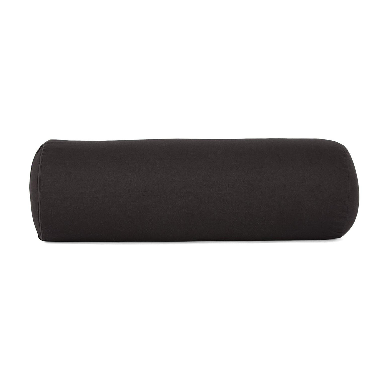 Yoga Bolster BASIC schwarz | Dinkelhülsen