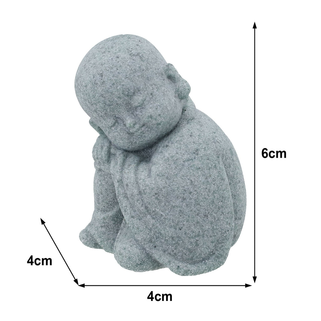 Resin Mönch Statuen Buddha Figuren für spirituelle Wohnkultur und Feng Shui