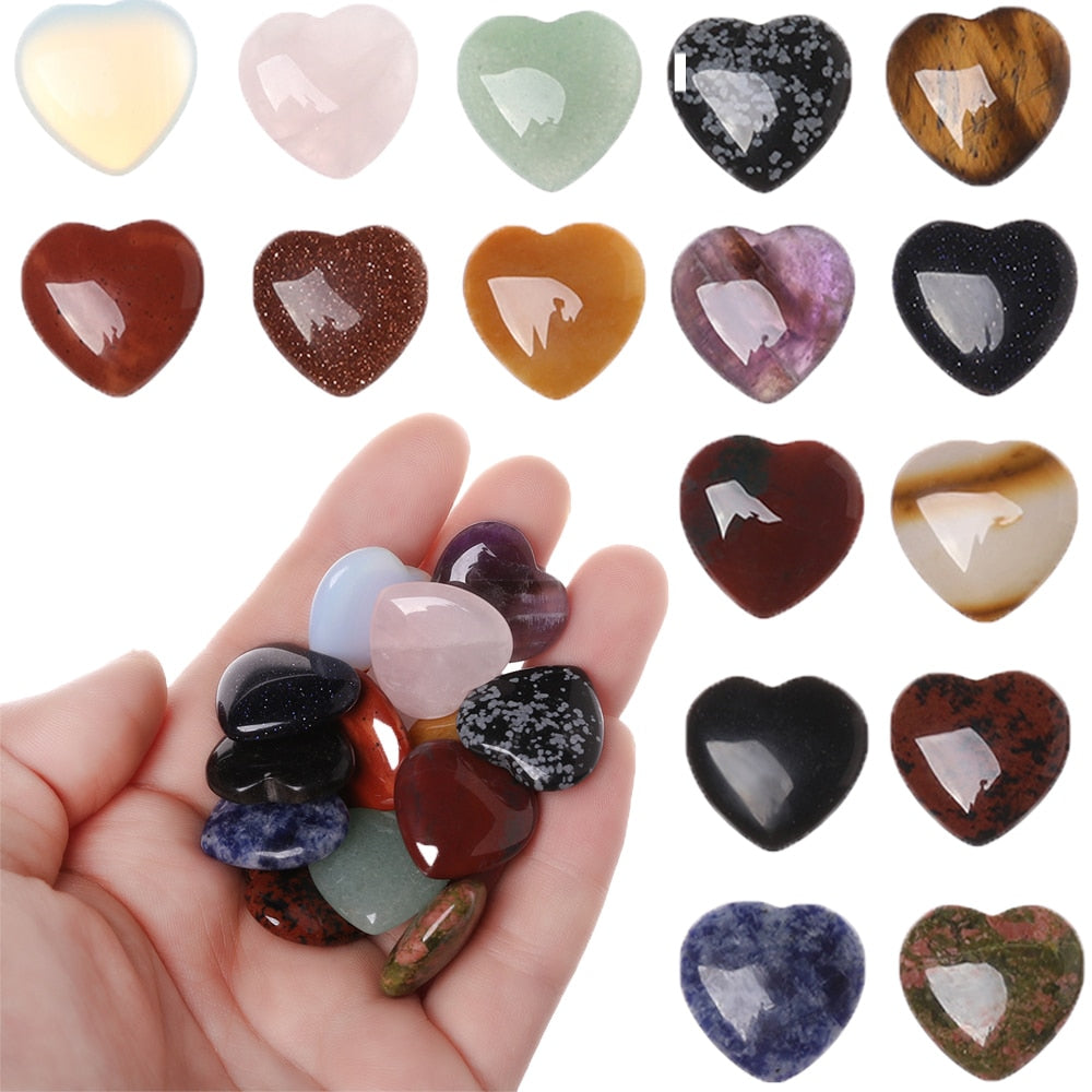 Heart Shaped Natural Healing Stone