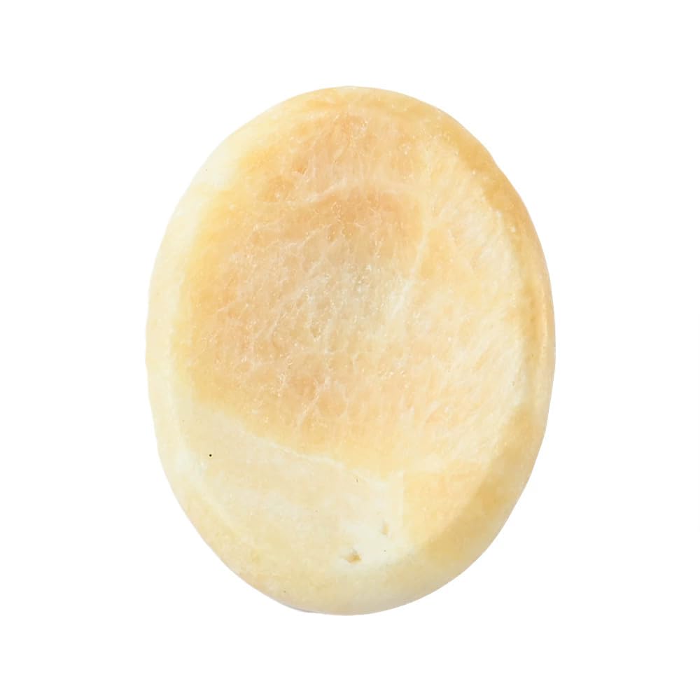 Dalmatian Jasper Worry Thumb Stone Crystal Thumb Stone Thumb Stone for Reiki Balancing Therapy Meditation (Dalmatian Jasper)