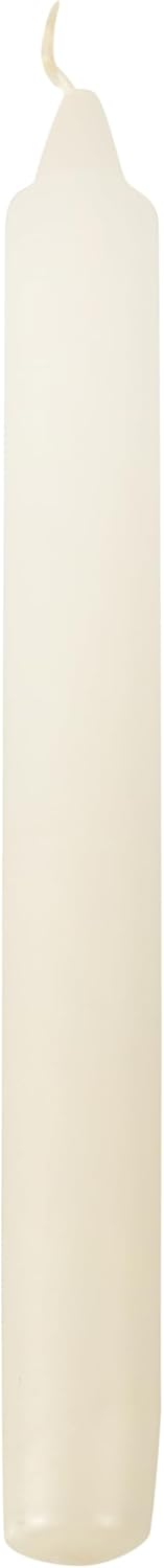 Papstar 13800 Taper Candle 50 Pieces 21 mm White