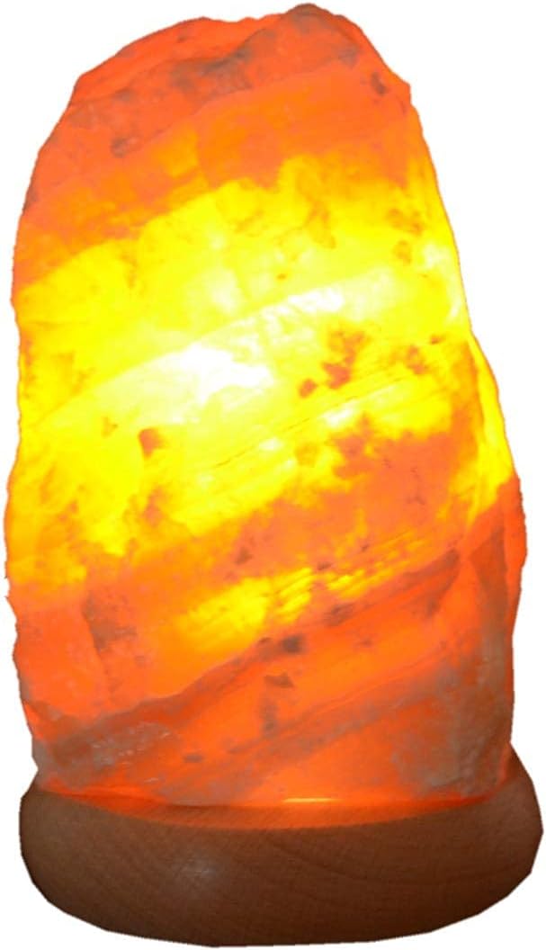 Calcite Lamp, Real Orange Calcite Stone Light, Gemstone Lamp, Calcite Orange, Rough Stone Illuminated, Healing Stone Lamp