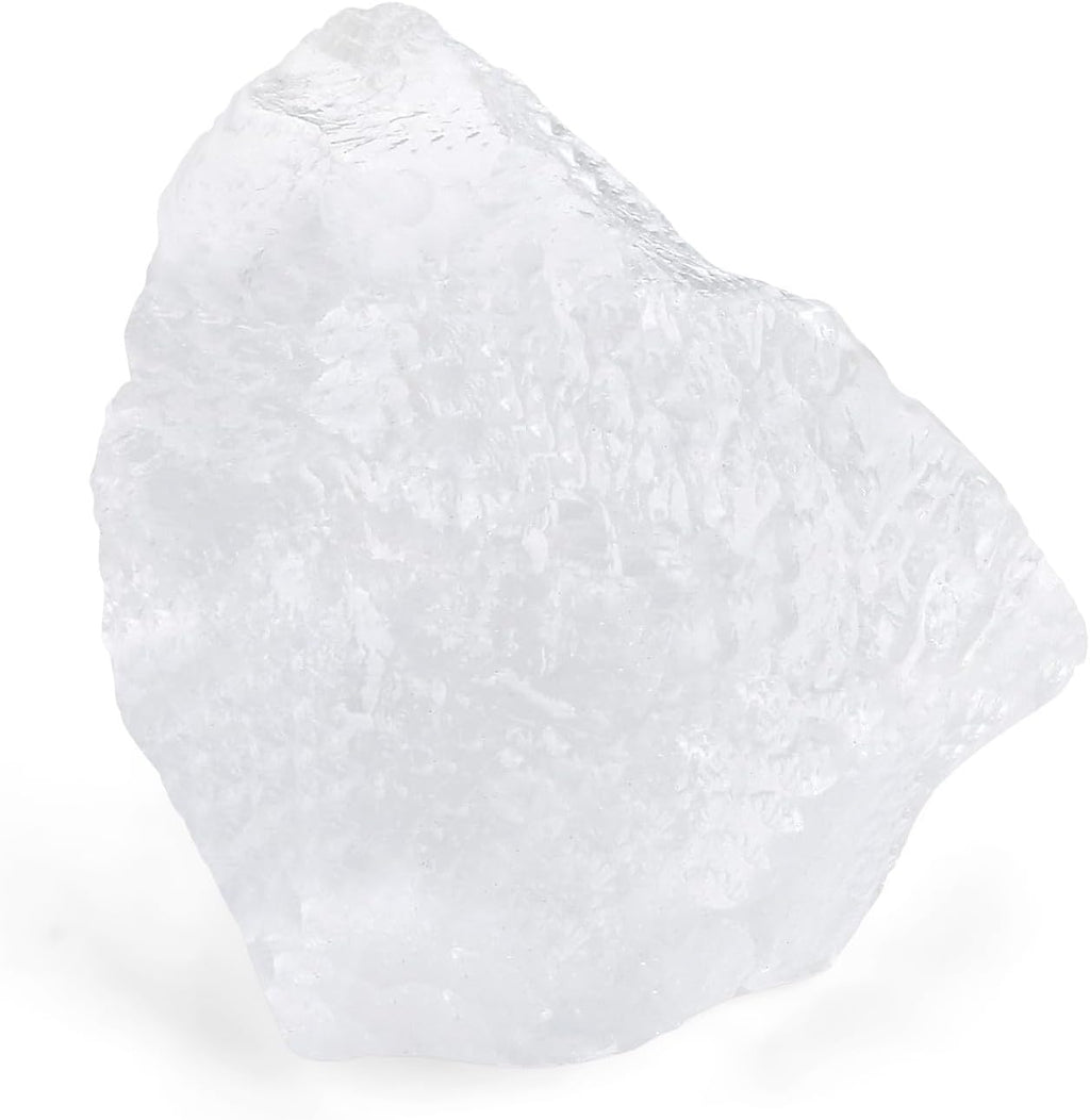 XIANNVXI Bergkristall Große Rohstein Naturstein Bergkristall Stein Echt Rauher Kristalle Klarer Quarz Steine Reiki Premium Wasserstein Meditation Zubehör Esoterik Geschenke 4.5–5.5 cm,1PC