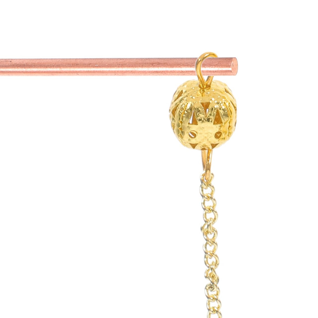 ABOOFAN 1satz Handheld Wünschelruten Aus Reinem Kupfer Für Spirituelle Anwendungen Und Schatzsuche Tragbare Divination Tools Für Wasser Energieerkennung Hochwertiger Metalldetektor Stab