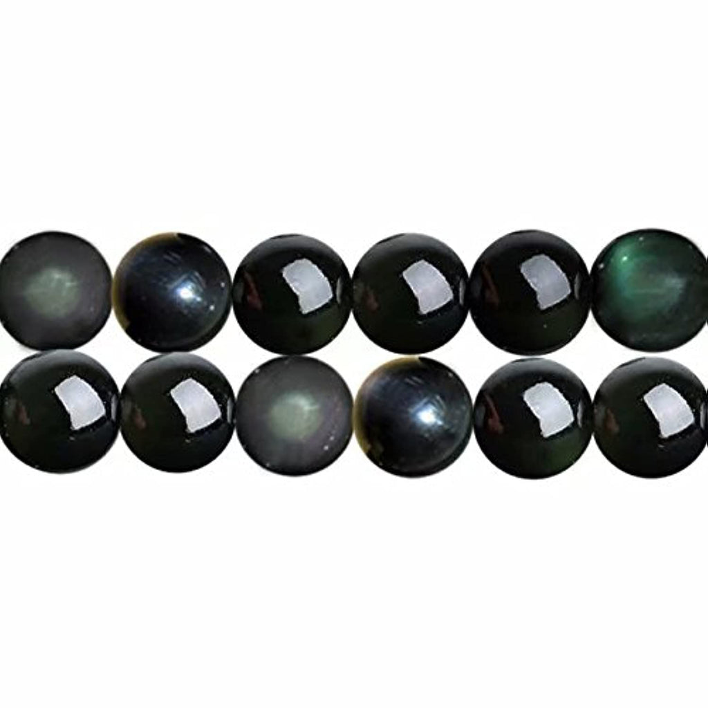 Natural Semi-Precious Stones Beads for Threading 38 cm String Round 4 6 8 10 12 mm