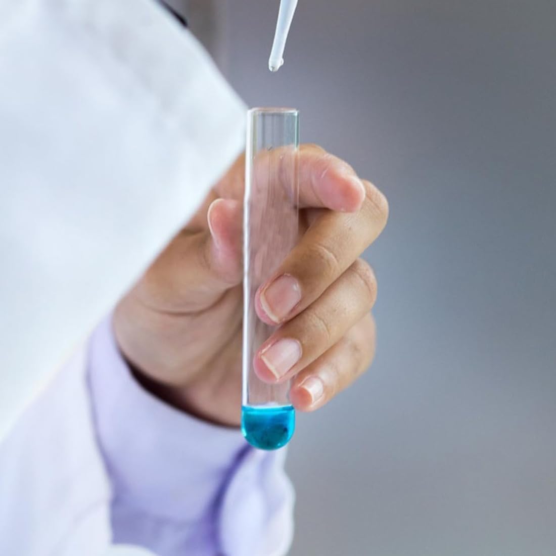 10 Stück 11 x 1.5CM Probenbehälter Reagenzglas,Reagenzglas mit schraubverschluss Reagenzglas Kunststoff Zentrifugenröhrchen, mit Schraubverschluss und Abgestuften für Labor Chemie Experimente