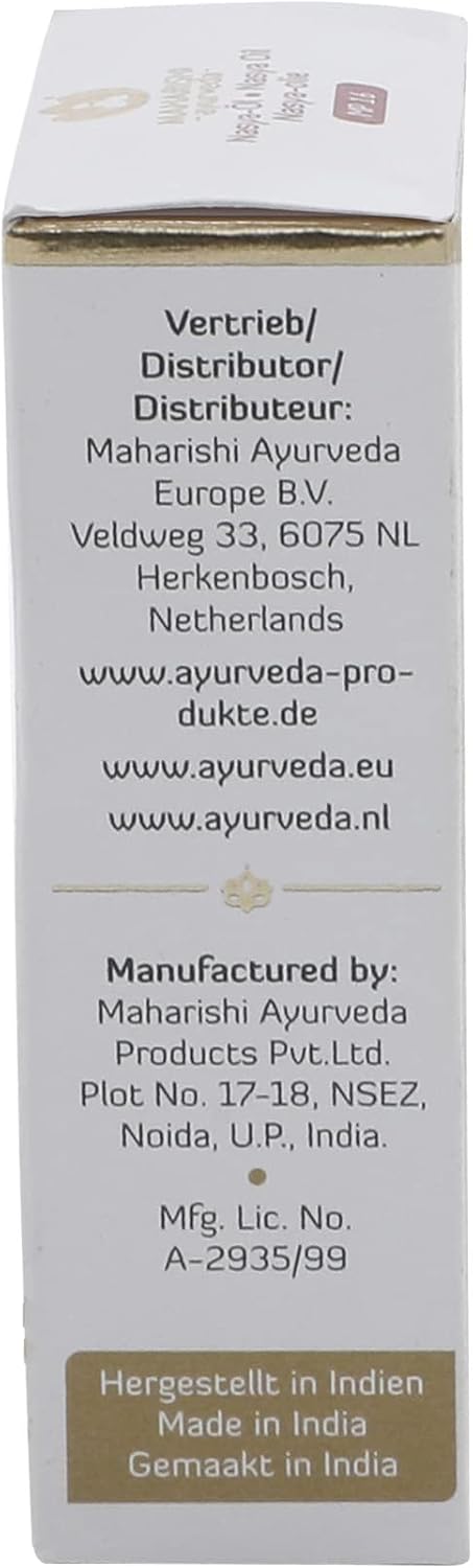 Maharishi Ayurveda Nasya-Öl, 10 ml, Ayurvedisches Nasenöl, Hilft bei trockener Nase, Schutz für die Nasenschleimhaut, Frei von Farbstoffen, Aromen & künstlichen Zusatzstoffen | 1er Pack