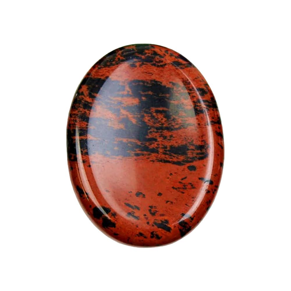 Dalmatian Jasper Worry Thumb Stone Crystal Thumb Stone Thumb Stone for Reiki Balancing Therapy Meditation (Dalmatian Jasper)