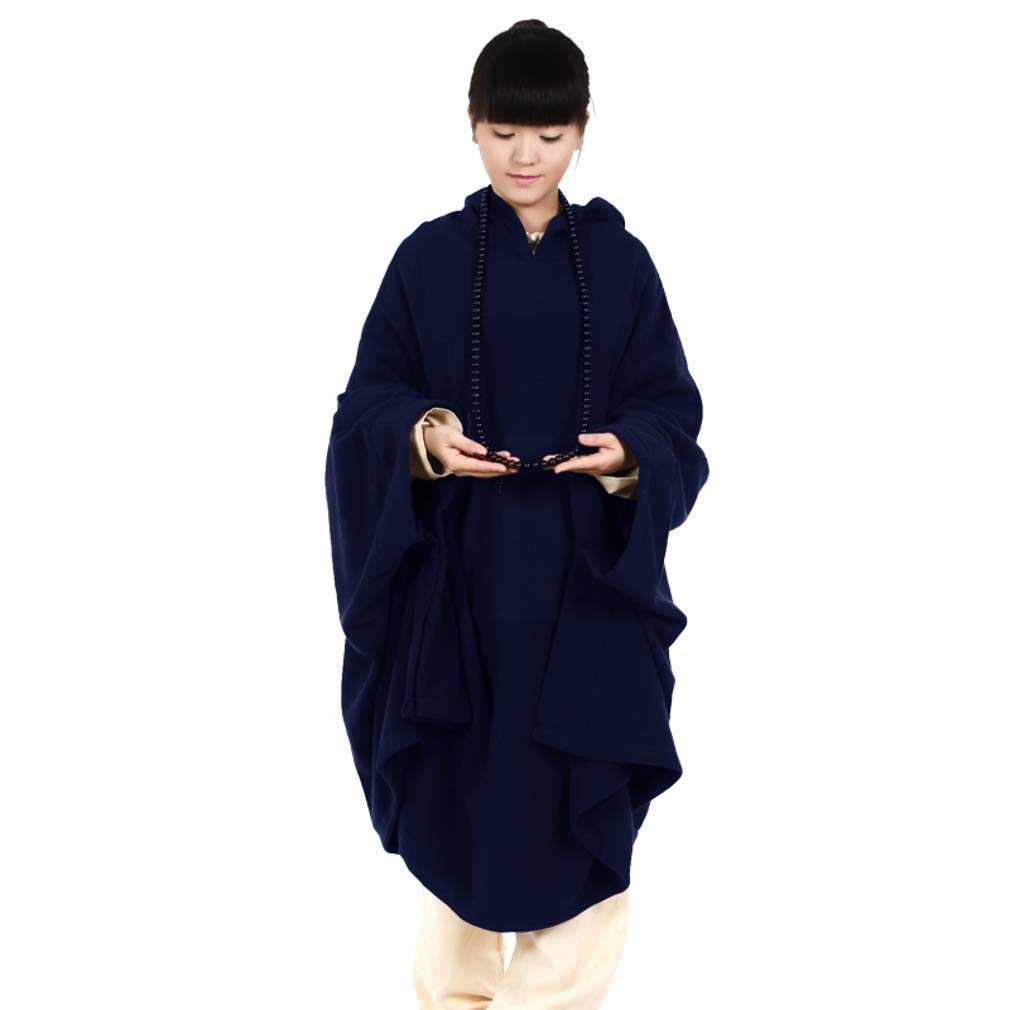 KATUO Meditation Buddhist Hooded Cloak Coat Women Men Outfit Oversize Coat