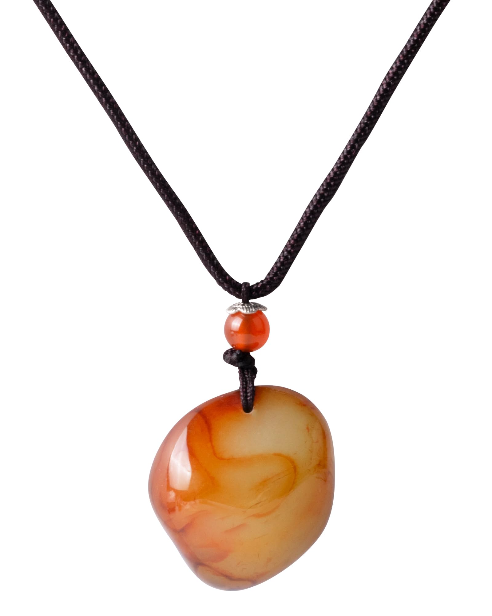 SPDYCESS Natürliche Heilung Kristalle Kette Damen Herz Rund Labradorit Achat Halskette mit Anhänger Reiki Schmuck für Männer Frauen Geschenk