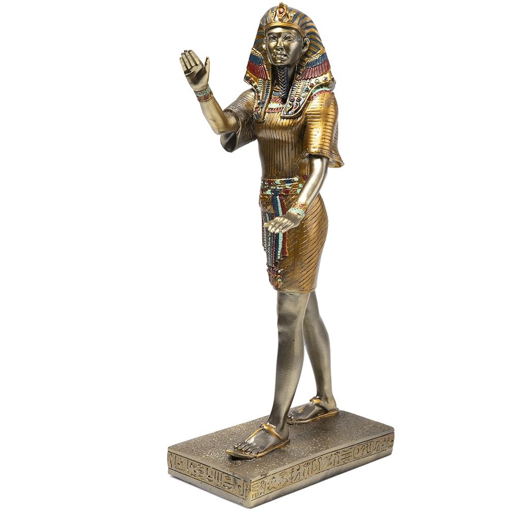 lachineuse - Anubis statue 31 cm - Egyptian God - Ancient Egypt decoration statuette - Egyptian object figure dog head - Egyptian bust - original decorative gift idea - interior decoration