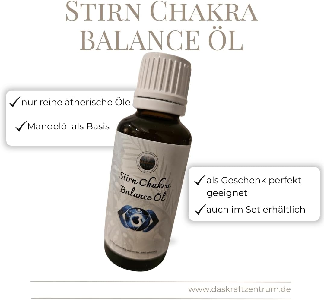 Chakra Balance Öl (7 x 30 ml, 7er Set Chakra Balance Öl)