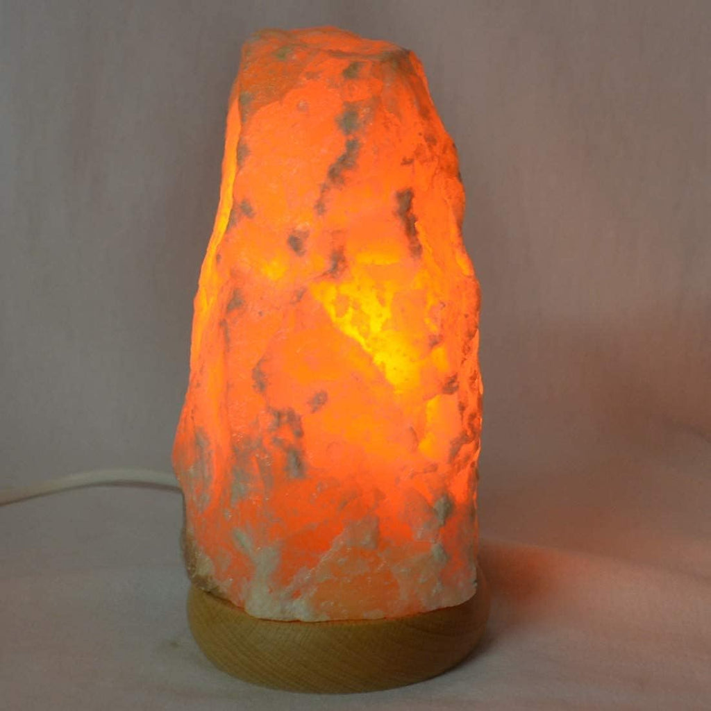 Calcite Lamp, Real Orange Calcite Stone Light, Gemstone Lamp, Calcite Orange, Rough Stone Illuminated, Healing Stone Lamp