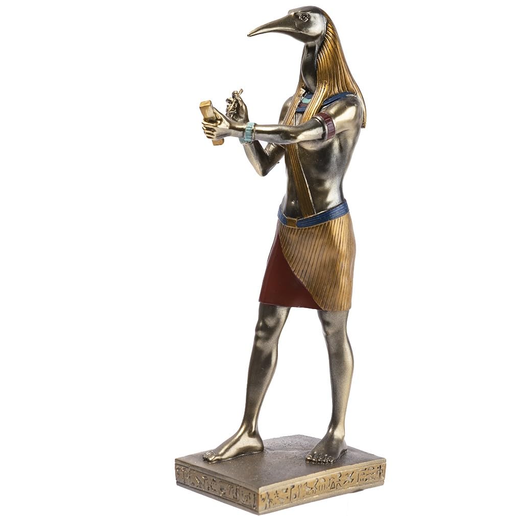 lachineuse - Anubis statue 31 cm - Egyptian God - Ancient Egypt decoration statuette - Egyptian object figure dog head - Egyptian bust - original decorative gift idea - interior decoration