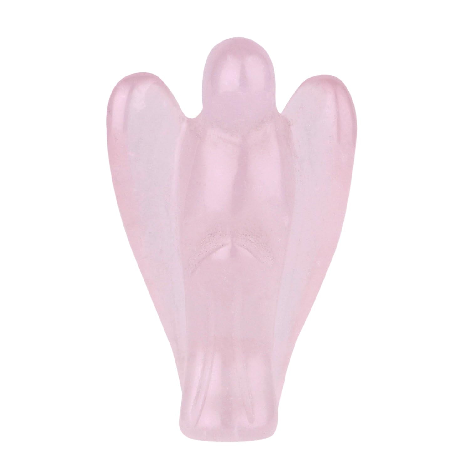 Morella Edelstein Dalmatinerjaspis Engel Glücksbringer Schutzengel zum Mitnehmen 3,5 cm in Samtbeutel