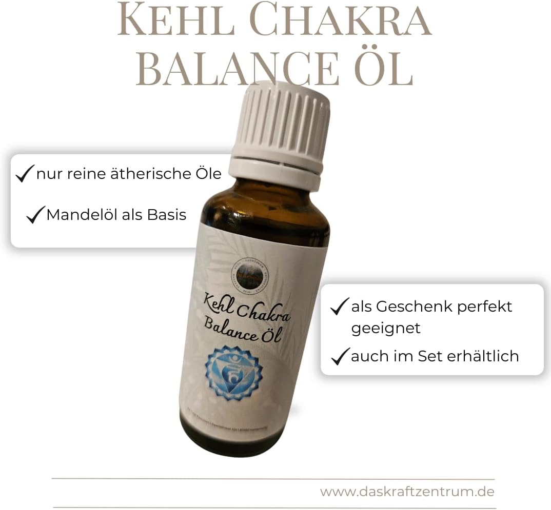 Chakra Balance Öl (7 x 30 ml, 7er Set Chakra Balance Öl)