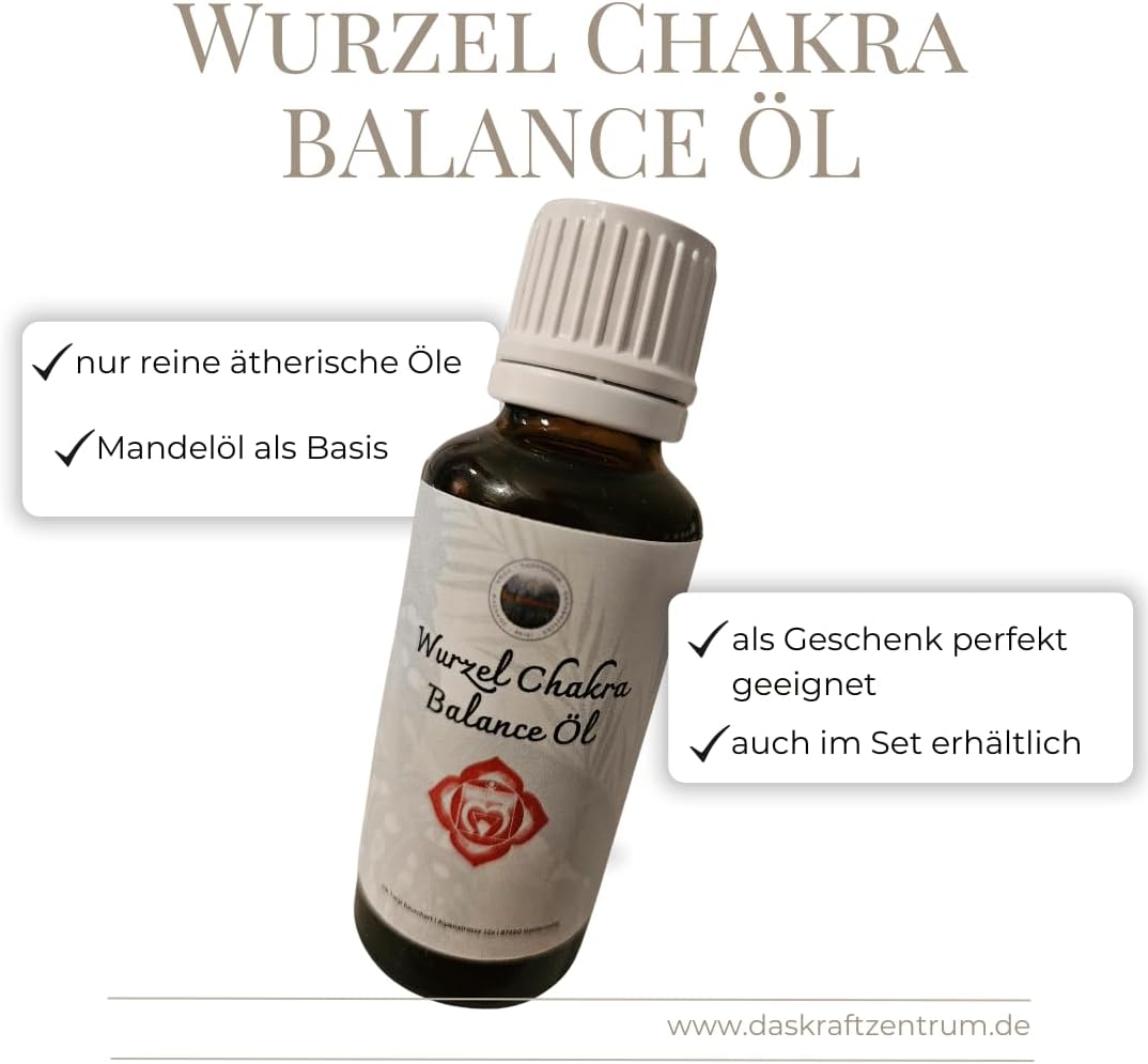 Chakra Balance Öl (7 x 30 ml, 7er Set Chakra Balance Öl)
