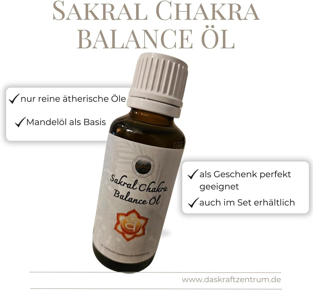 Chakra Balance Öl (7 x 30 ml, 7er Set Chakra Balance Öl)