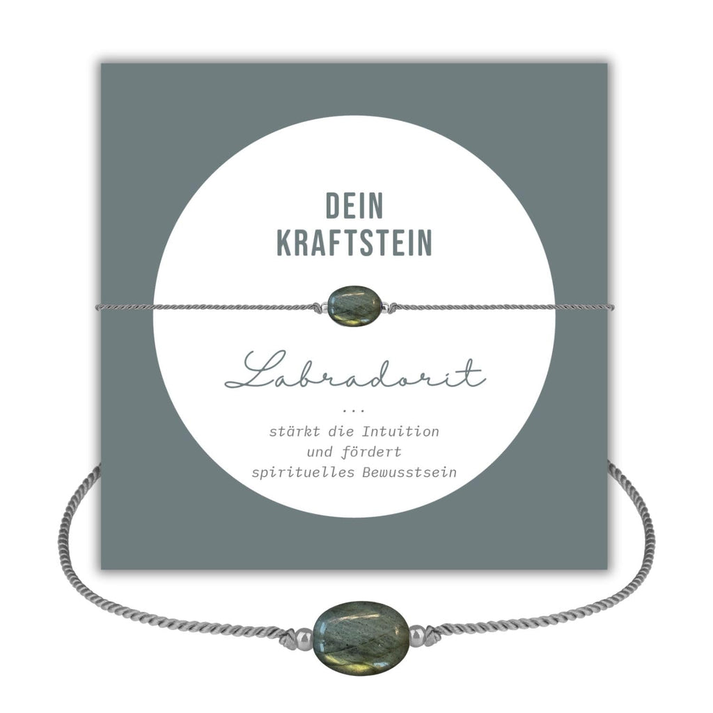 happymaker - Rosenquarz Armband Damen, handgemacht in Deutschland, Edelstein Armband rosa mit vergoldeten Perlen, Geschenkverpackung als Kraftgeber Geschenk für Frauen und Mädchen