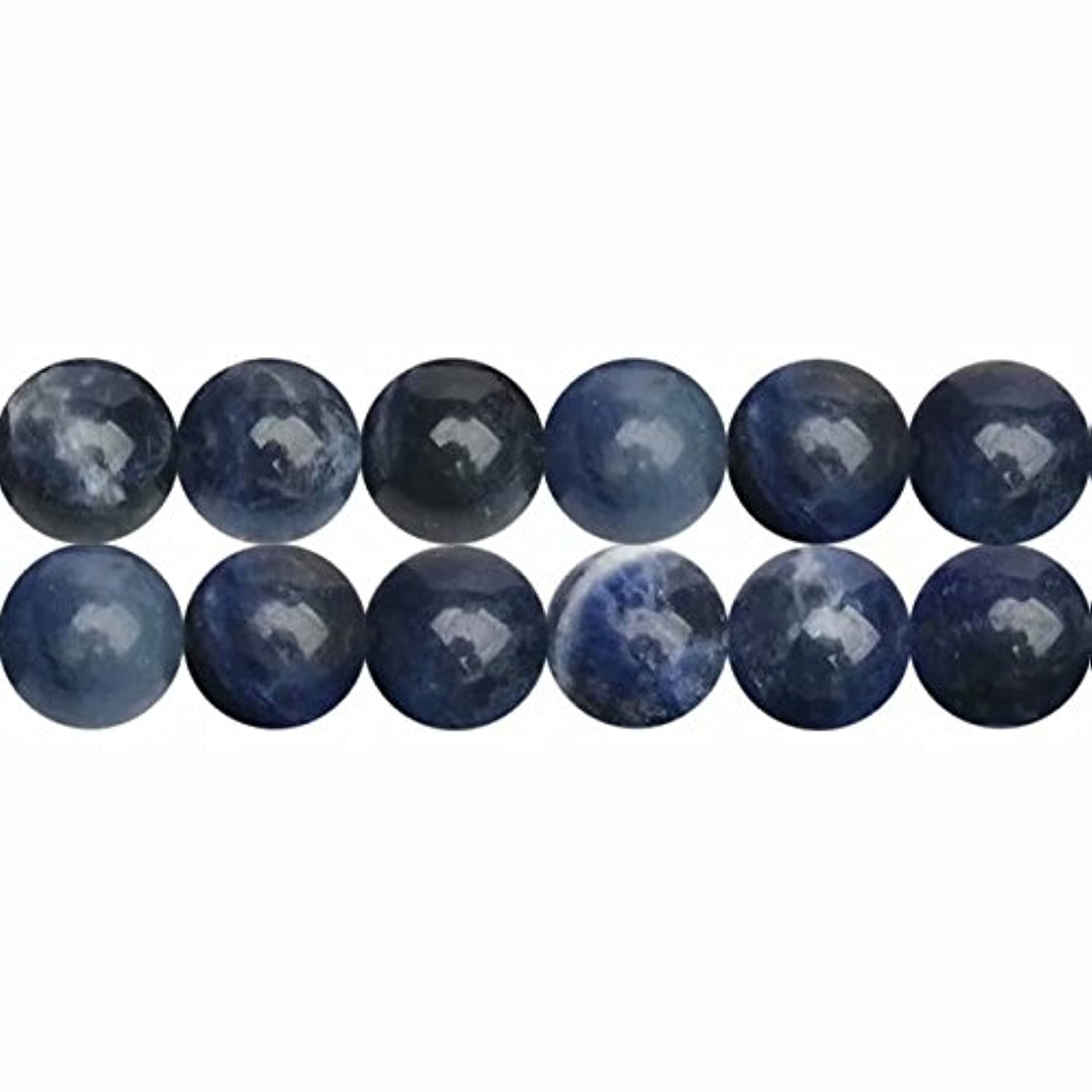 Natural Semi-Precious Stones Beads for Threading 38 cm String Round 4 6 8 10 12 mm