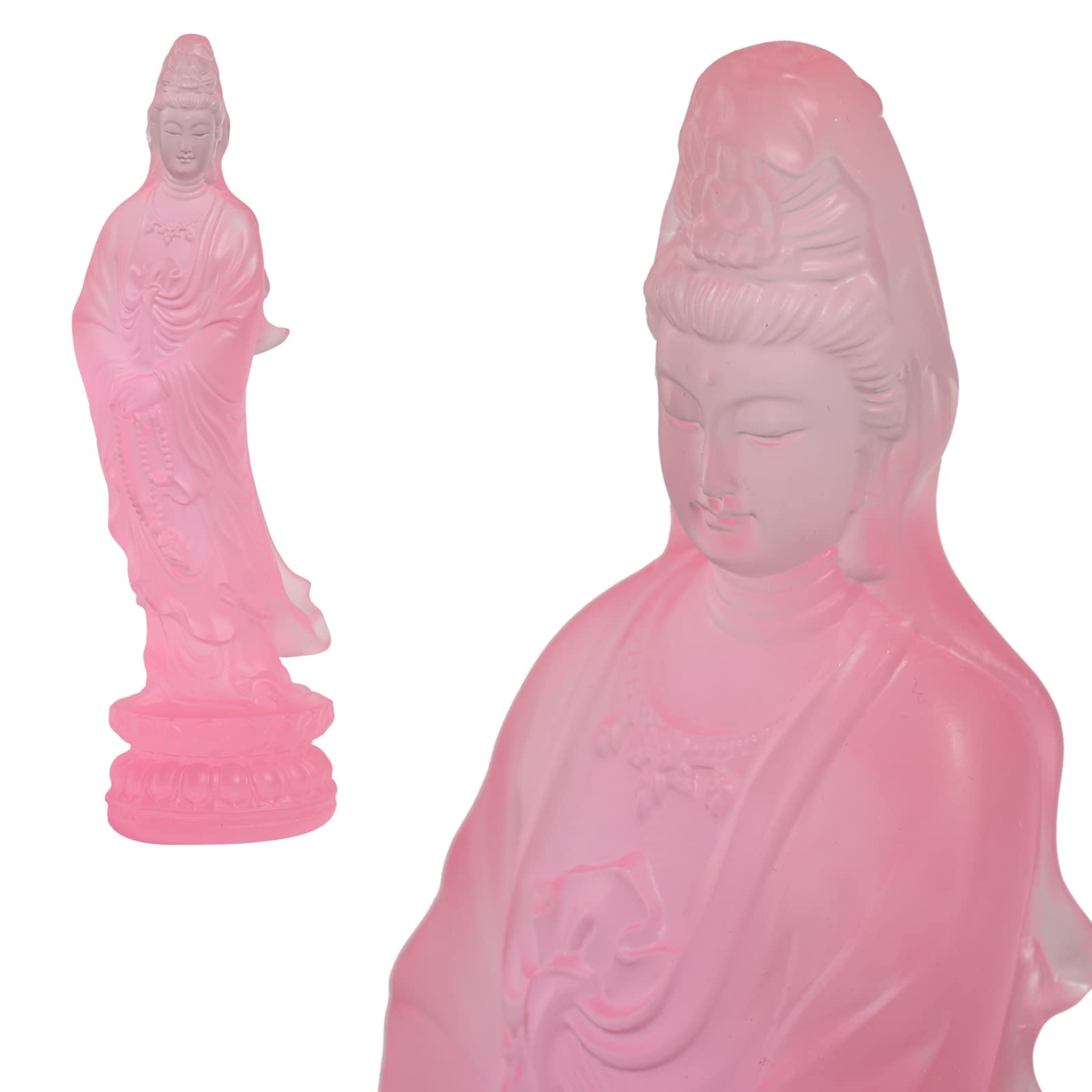 Guan Yin Statue, Quan Yin, Kwan Yin im Wind, Kuan Yin Buddha-Statue, Zen, meditierende Statue, Göttin der Göttin der Gnade und des Mitgefühls im Wind, Yoga, spirituelle Feng Shui-Dekoration