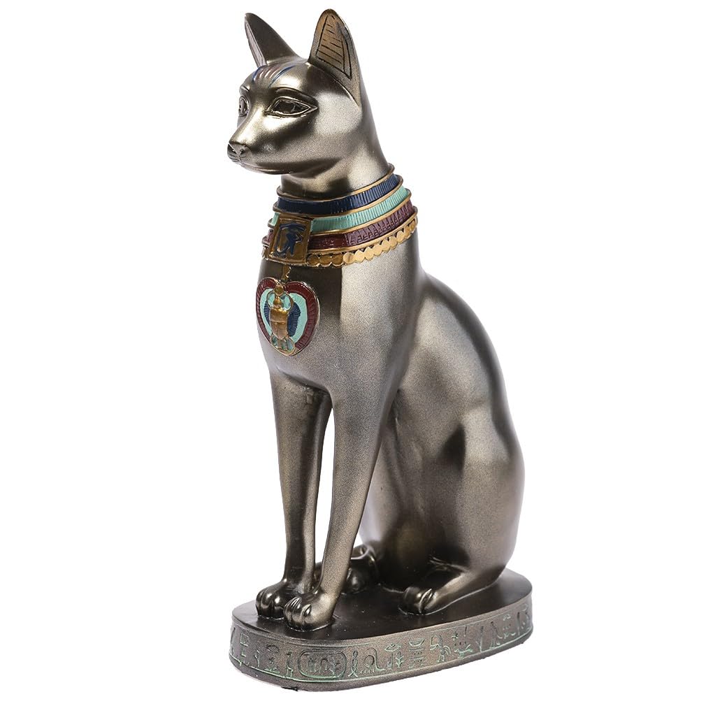 lachineuse - Anubis statue 31 cm - Egyptian God - Ancient Egypt decoration statuette - Egyptian object figure dog head - Egyptian bust - original decorative gift idea - interior decoration