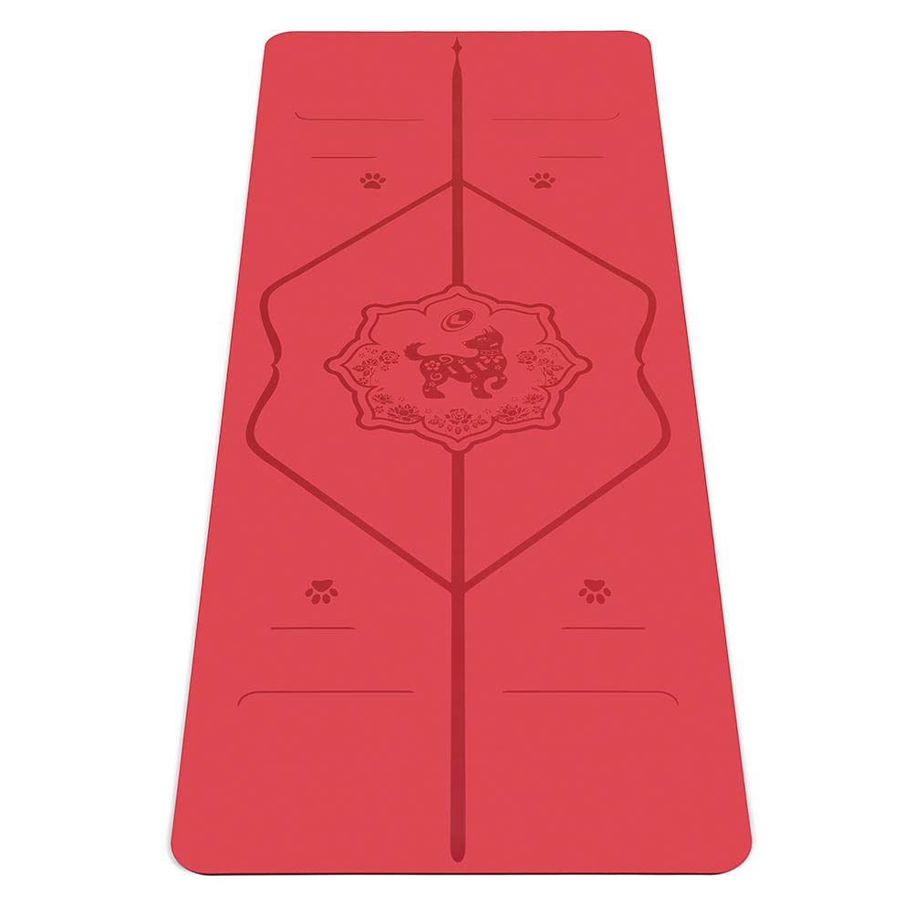 Liforme Zodiac New Year Yogamatte - Die Weltweit Beste Umweltfreundliche, rutschfeste Yoga Matte Mit Dem Originalen Einzigartigen Ausrichtungsmarkierungssystem, Biologisch Abbaubare Matte