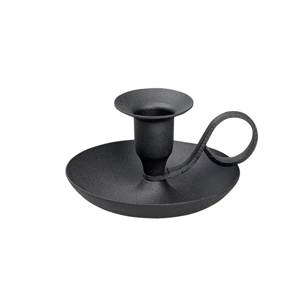 NKlaus Handleuchter Klassik Messing Gold antik Kerzenhalter Höhe 5cm Ideal für den Einsatz mit Stabkerzen oder Tafelkerzen mit einem Durchmesser von 2–2,2 cm Kerzenständer 10891