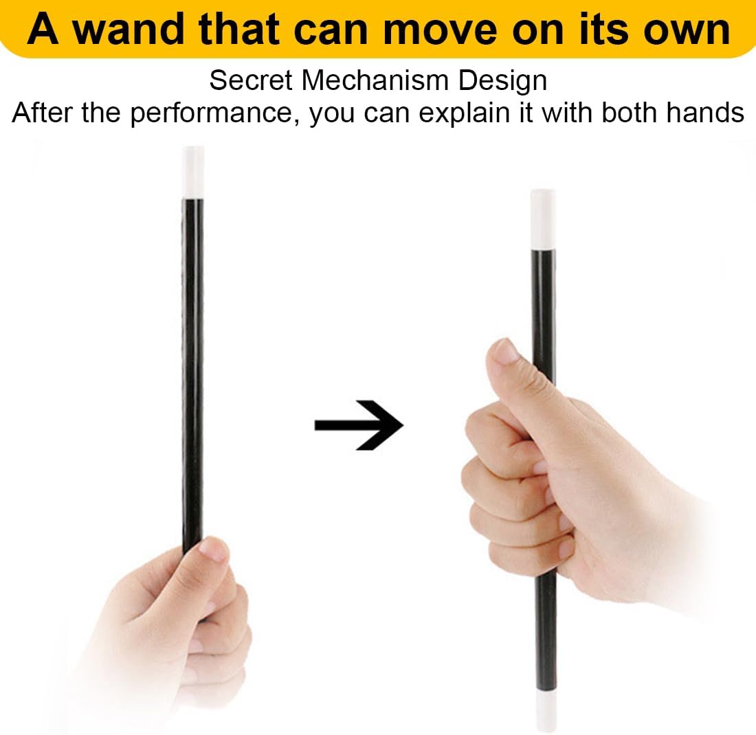 2 Magischer Zauberstab Magischer Zauberstab Schwarz Kunststoff Zauberstab Zauberstab Zauberstab Kinder Sicher Verletzen Nicht Hände Ausfahrbar Science Fiction Mystery Typ Kinderspielzeug