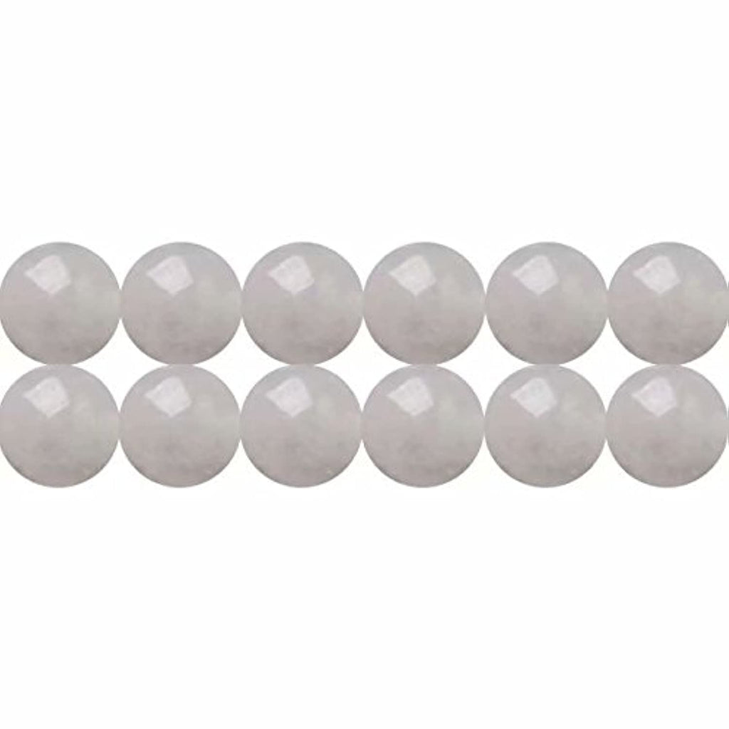 Natural Semi-Precious Stones Beads for Threading 38 cm String Round 4 6 8 10 12 mm