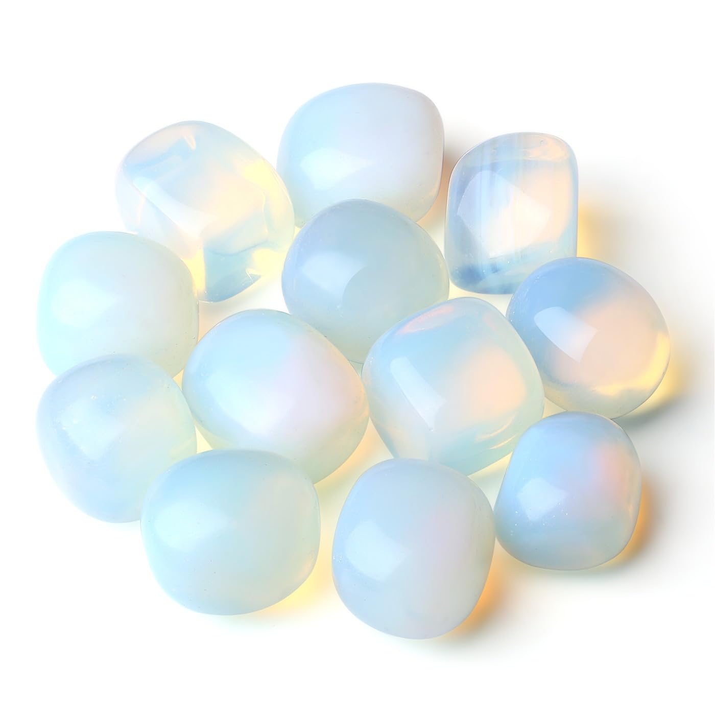 Rose Quartz Tumbled Polished Natural Healing Crystals Stones Bulk Rocks Stones Crystal for Energy Reiki Tumbling Cabbing Balancing Decoration Gemstones Crystal Healing Meditation Therapy Gift 100g