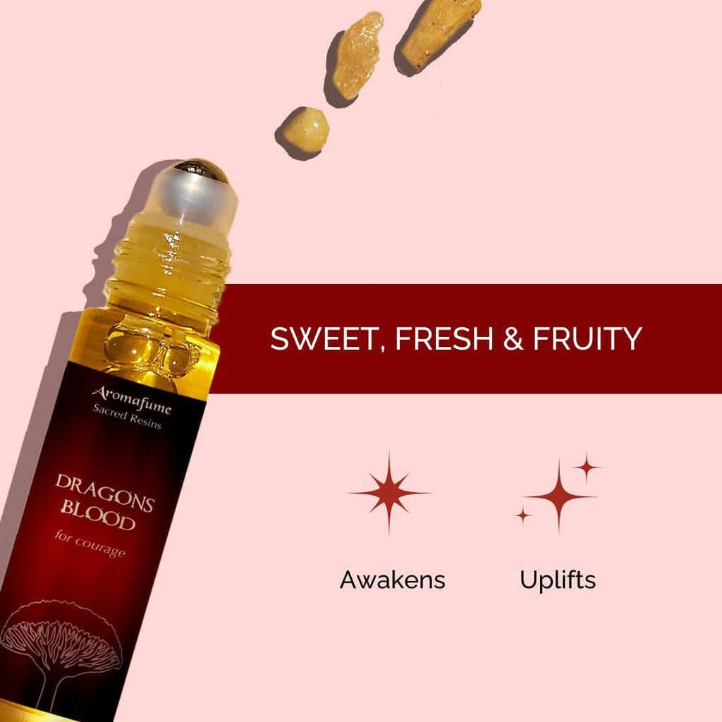 Dragons Blood Resin Essential Oil Roll-On Blend, 10ml, Aromafume