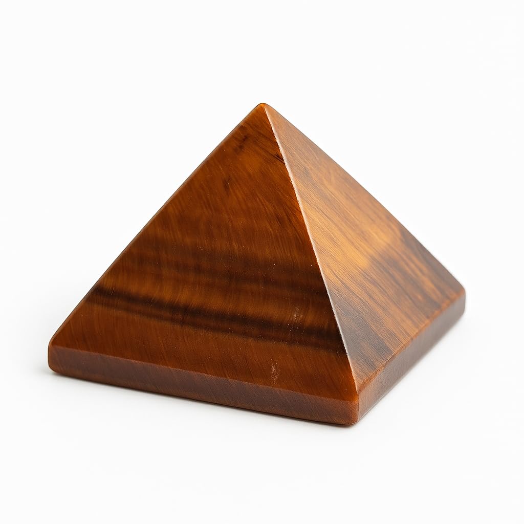 Natural Kambaba Jasper Pyramid 4cm Pyramid Polished Crystals Energy Properties Pyramid Stone (Jasper, Kambaba, 4cm)