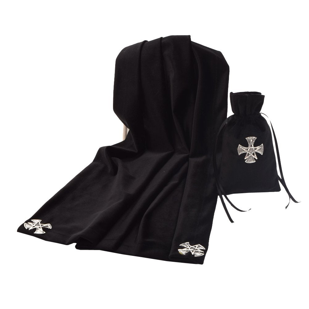 BLESSUME Tarot Tischdecke mit Tarot Tasche