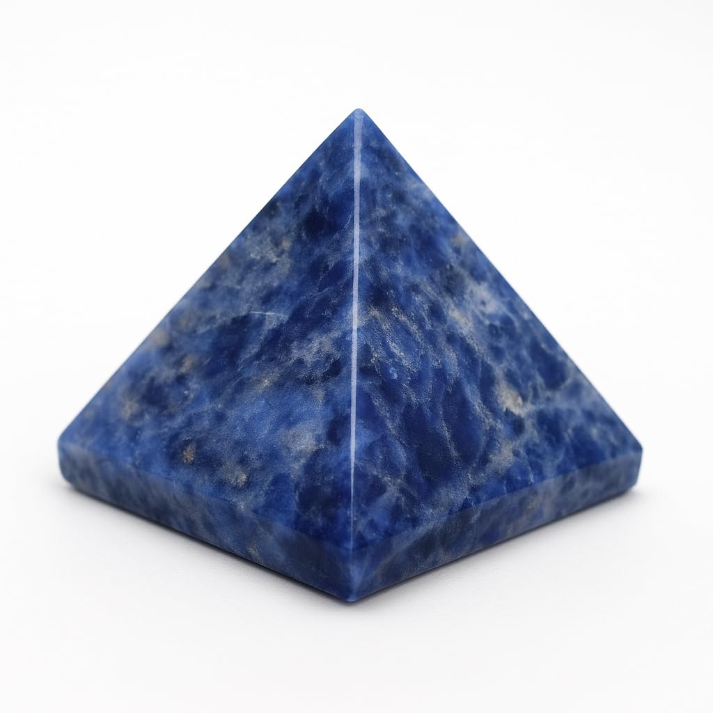 Natural Kambaba Jasper Pyramid 4cm Pyramid Polished Crystals Energy Properties Pyramid Stone (Jasper, Kambaba, 4cm)