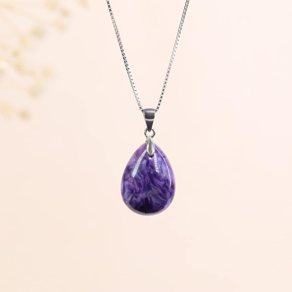 Coai Women's 925 Necklace with Angel’s Teardrops Pendant