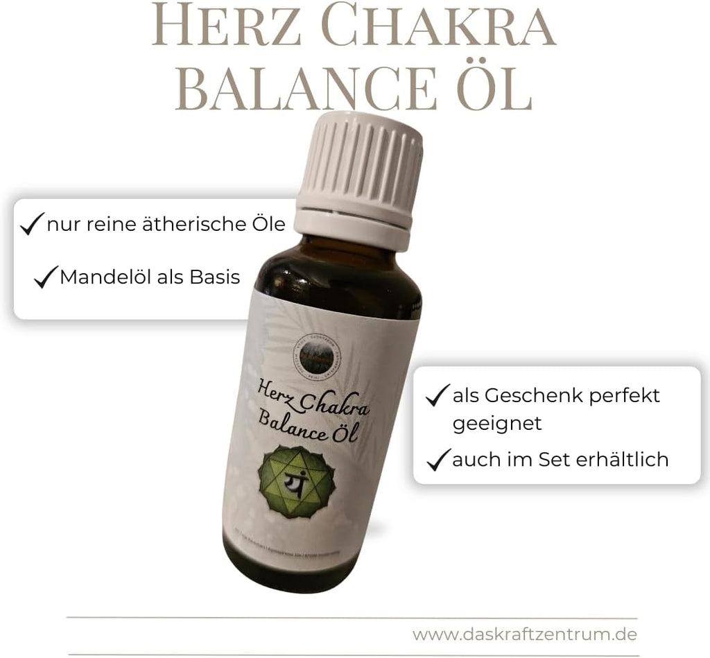 Chakra Balance Öl (7 x 30 ml, 7er Set Chakra Balance Öl)