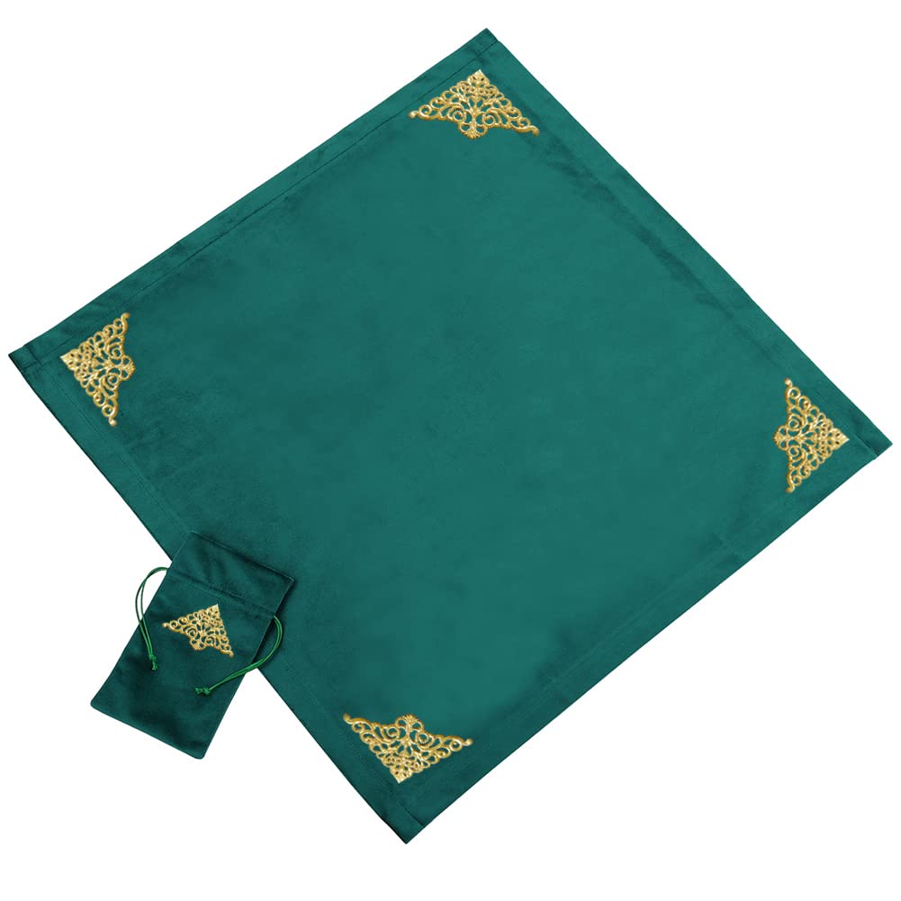BLESSUME Tarot Tischdecke mit Tarot Tasche
