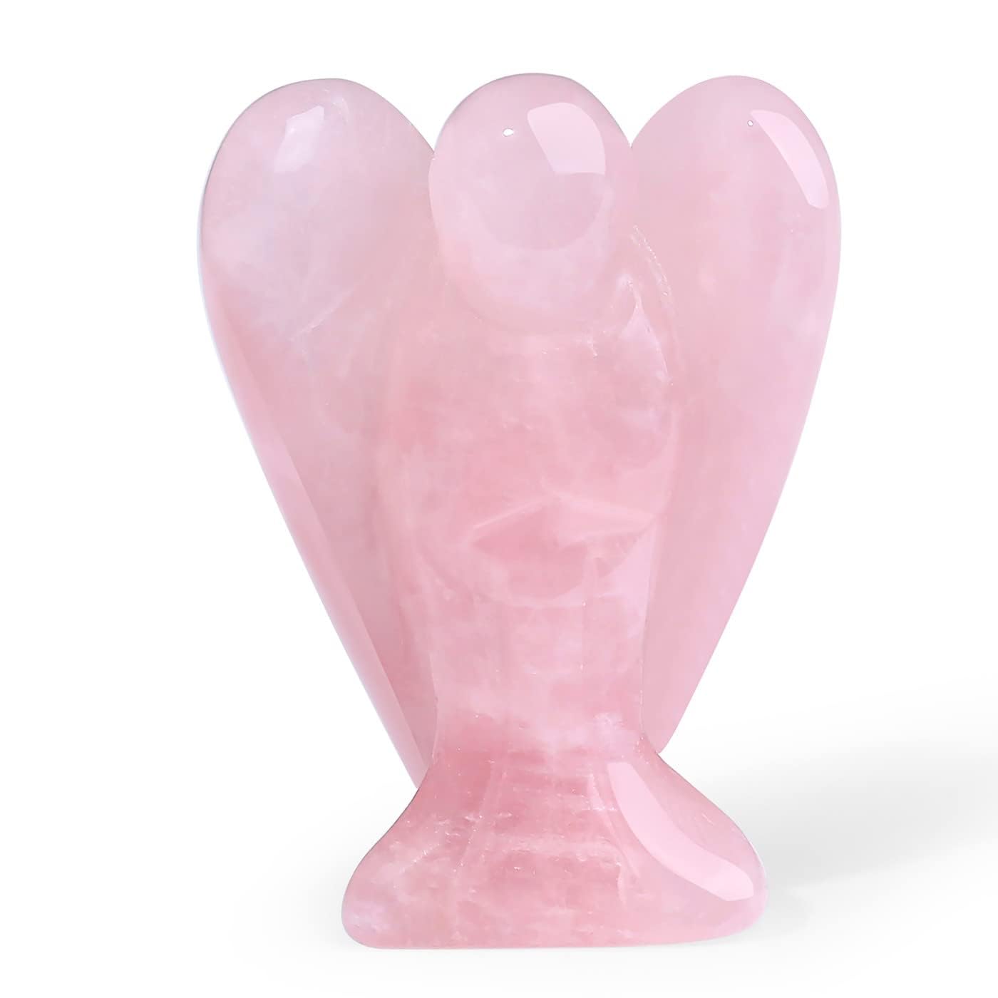 XIANNVXI Obsidian Schutzengel Kristalle Engel Figur Heilung Kristall Edelsteine Poliert Steine Statue Reiki Angel Figur Schutzengel Geschenk